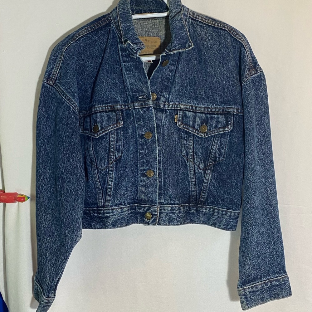 Vintage Levi's Blue Denim Jacket, Size Medium